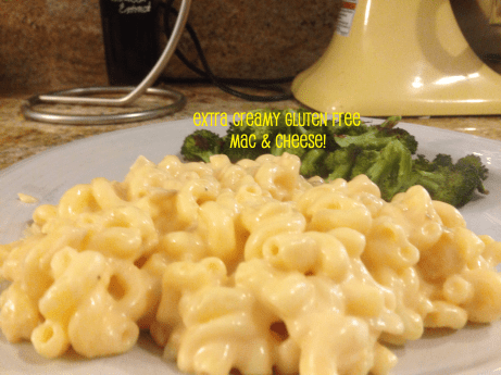 Extra creamy mac and cheese gf