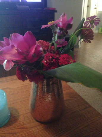 Flowers from Mom's garden